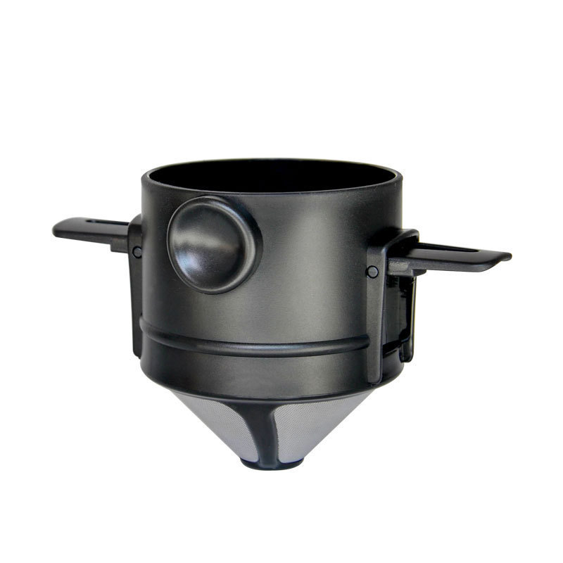 Cross-Border Angel Coffee Filter Outdoor Filter Cup Household Folding Brewing Stainless Steel Filter Screen Manufacturer