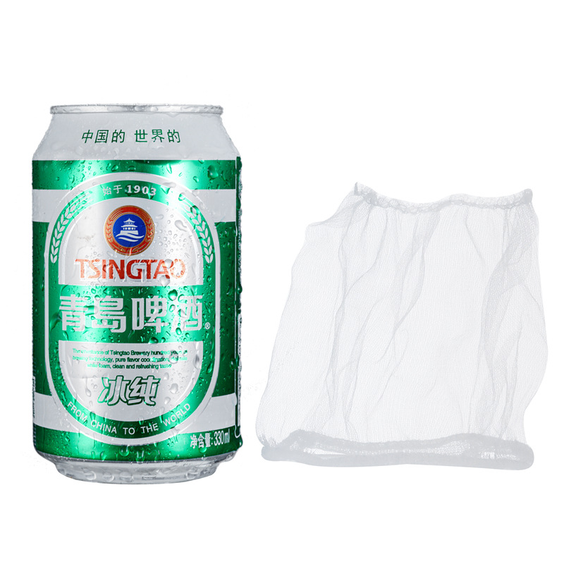Sink Filter Net Washing Basin Floor Drain Drainage Water Cut Bag Draining Bag Anti-Blocking Garbage Bag 30 Pieces