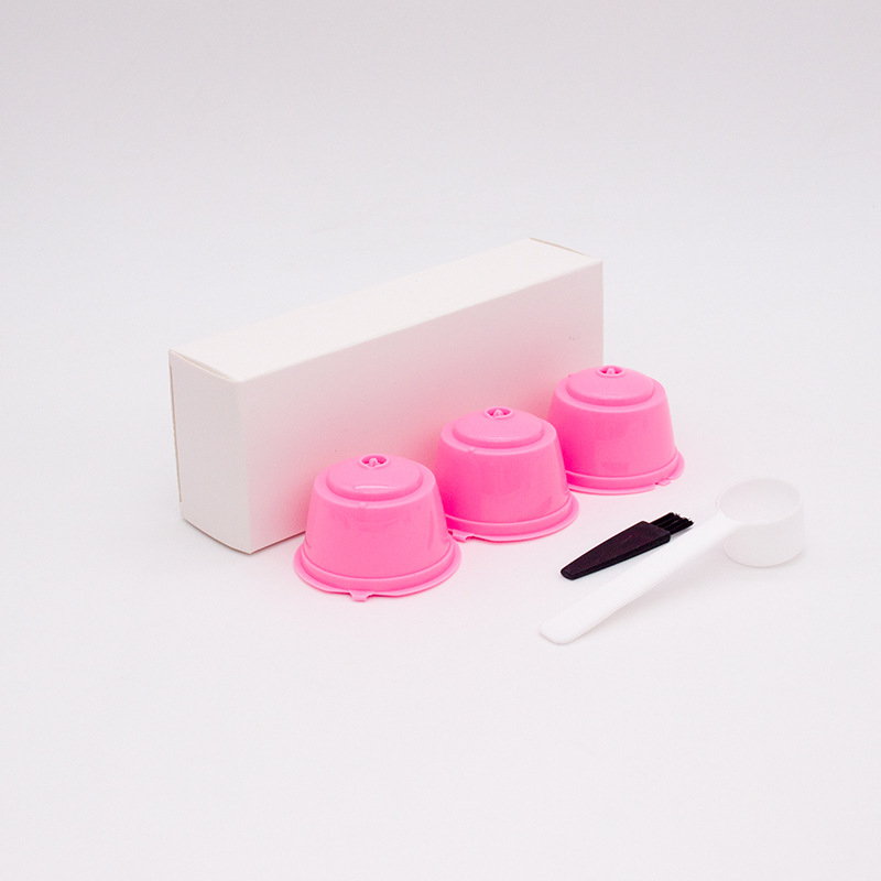 Coffee Filter Capsule Cup Capsule Shell Suitable for Dolce Gusto Duqu KUSI White Box 3 Pack