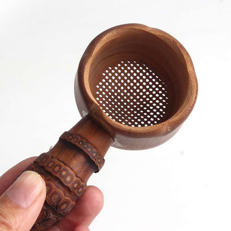 Bamboo Root Tea Strainer Tea Ceremony Six Gentlemen Tea Filter Kung Fu Tea Set Accessories Bamboo Handicrafts