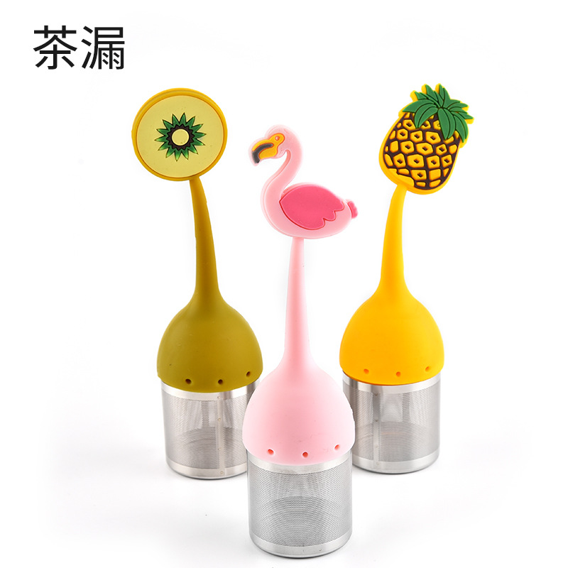  Silicone Tea Filter Tea Filter Tea Filter Bag Tea Ball Creative 304 Stainless Steel Tea Strainer Spot