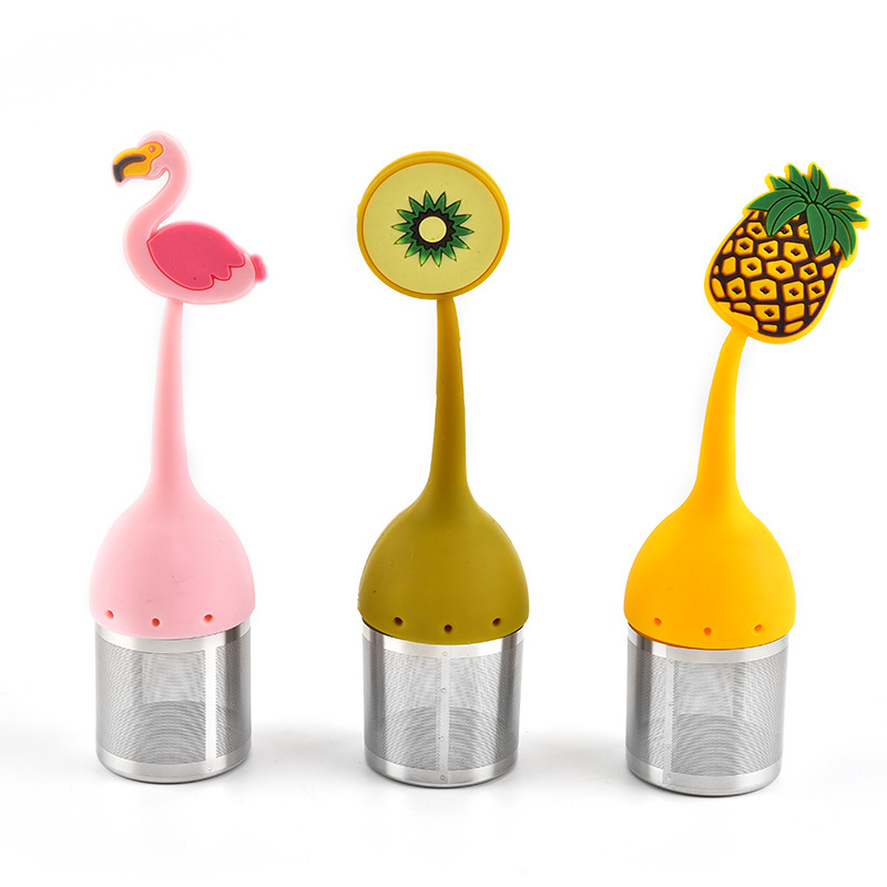 Silicone Tea Filter Tea Filter Tea Filter Bag Tea Ball Creative 304 Stainless Steel Tea Strainer Spot