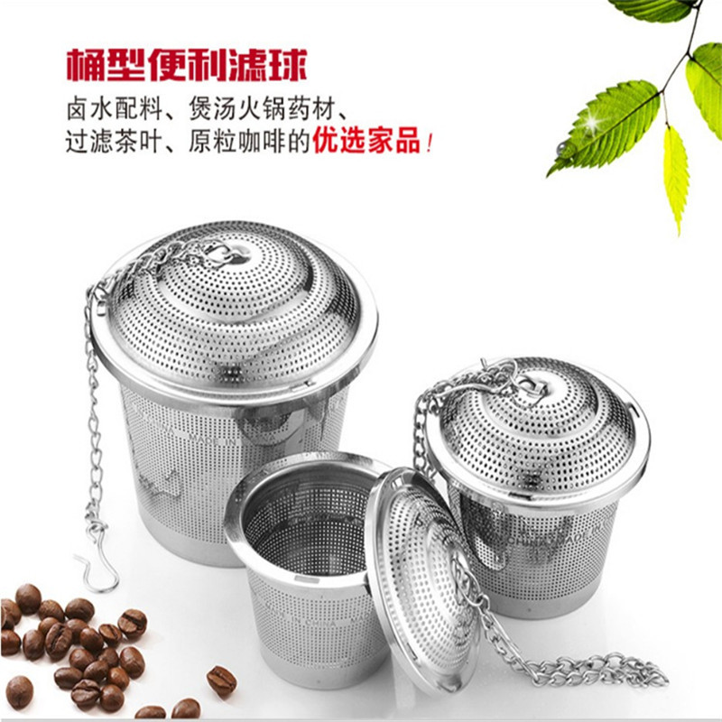 Stainless Steel Tea Ball Stainless Steel Tea Filter Tea Making Device Weibao Stew Ingredients Ball Soup Seasoning Ball