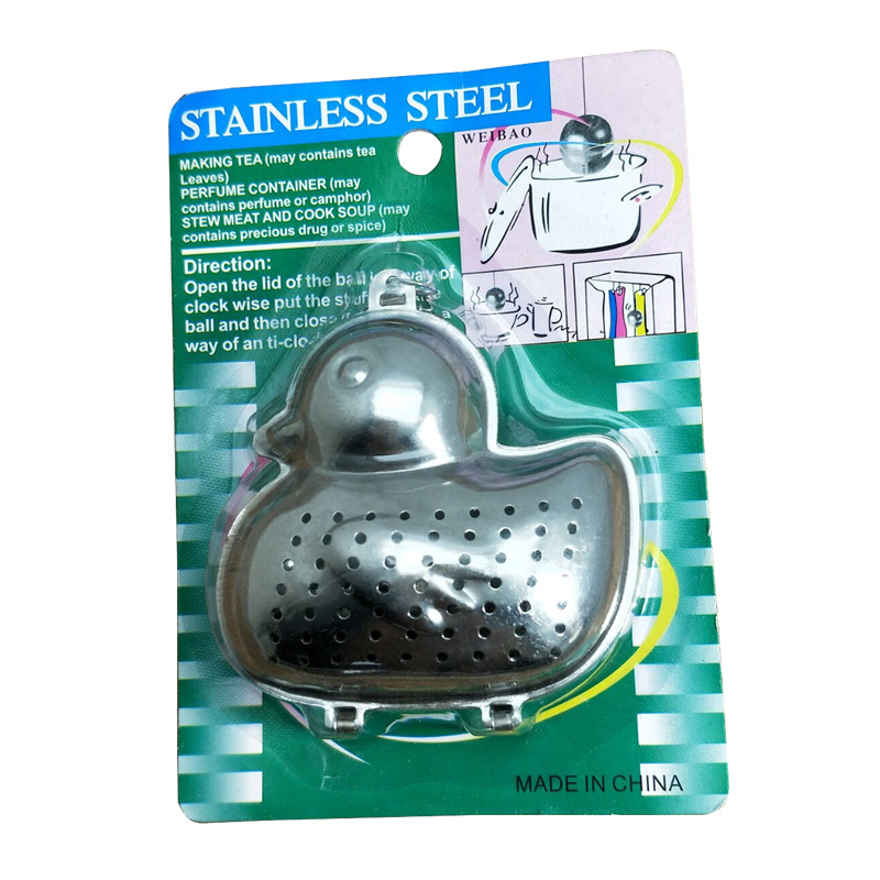 Stainless Steel Tea Net Filter Kitchen Tea Filter Tea Table Decoration Tea Set Accessories Heart-Shaped Chain