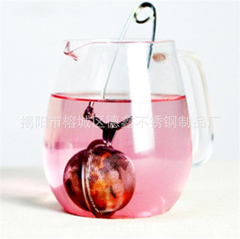 2019 New 304 Stainless Steel Handle Clip Tea Ball Tea Filter Tea Filter Tea Filter Odorless Tea Making Device Whole
