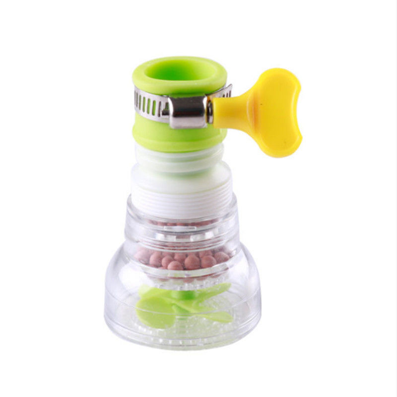 Kitchen Faucet Filter Telescopic Nozzle Tap Water Filter Rotary Splash Proof Shower Household Water Saving Device