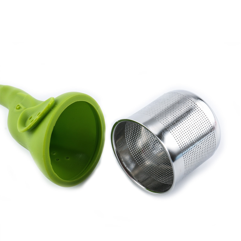 Stock Elephant Silica Gel Tea Hold Creative Tea Filter Tea Utensils Tea Strainer Does Not Stainless Steel Tea Strainers