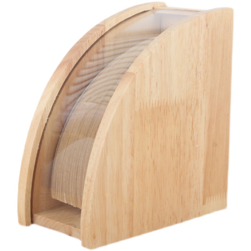Coffee Filter Paper Storage Coffee Shop Storage Rack Large Capacity FanShaped Desktop with Lid Bar Tapered MoistureProof