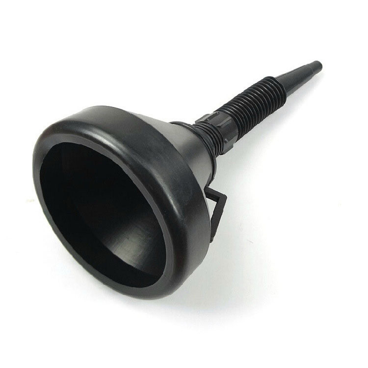 Car Motorcycle Filler Funnel Fuel Bucket with Filter Screen Self-Driving Travel Emergency Tool