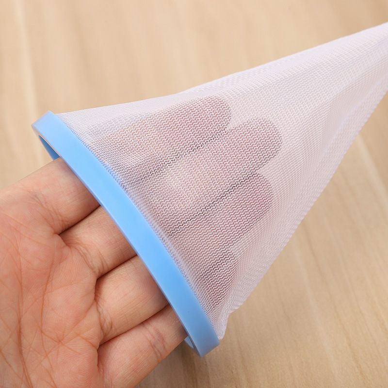 Factory Direct Washing Machines Floatation Mesh bag filter hair Eliminator Cleaning decontamination ball Plum Shape