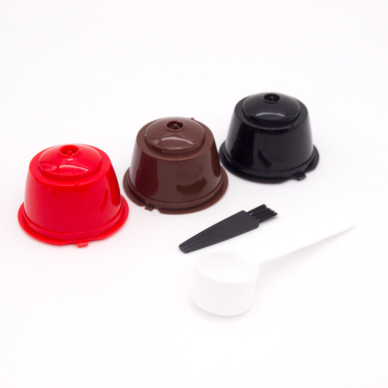Coffee Capsule Filter Set Filter Cup Capsule Filter Can Be Repeatedly Applied to Dolce Gusto