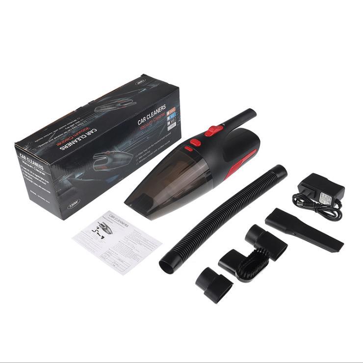 Car Cleaner 12V High Power Portable Handheld Car Cleaner Large Suction Haipa Filter English Version