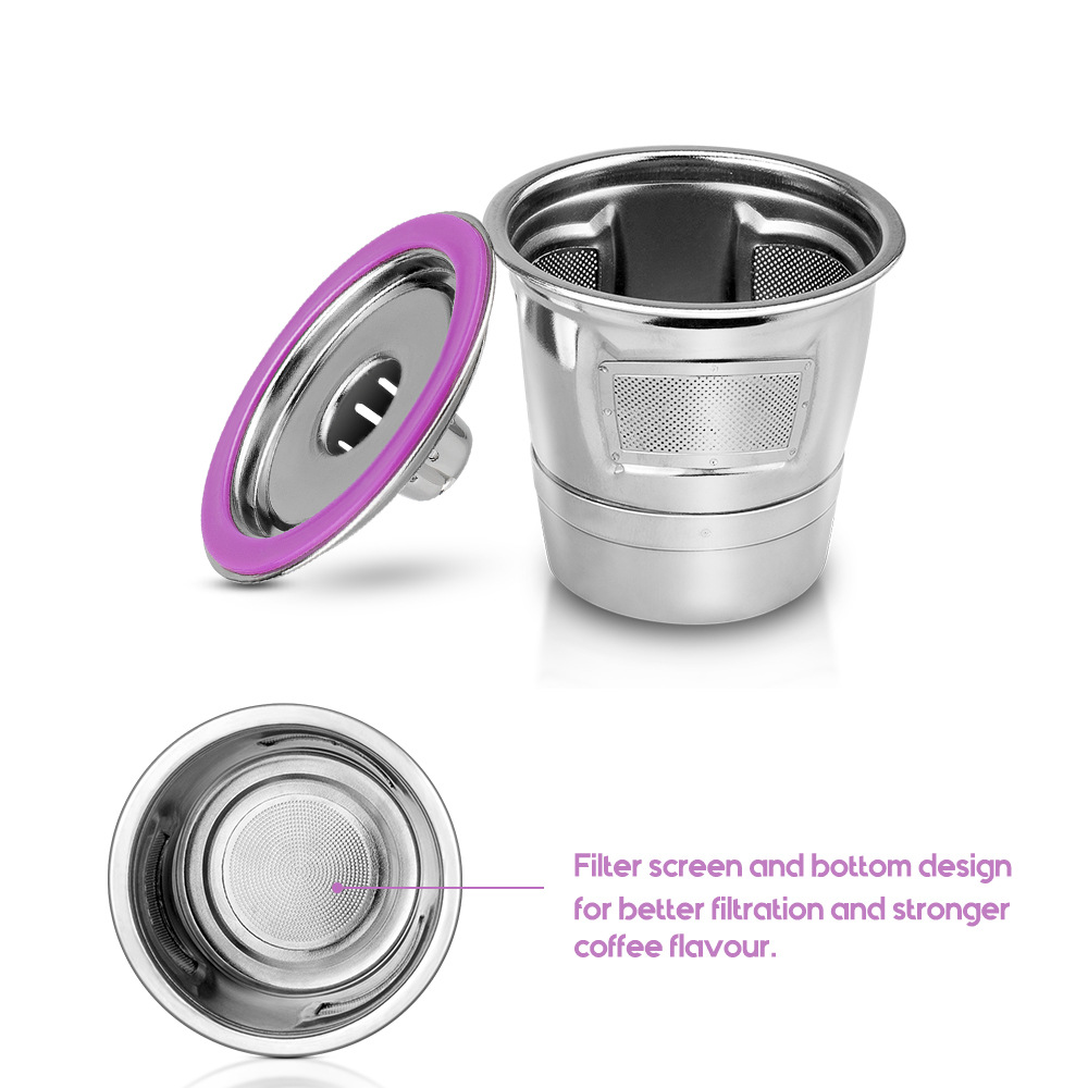 Spot Filter Stainless Steel Hardware Cup Keurig Reusable Coffee Capsule Cup K Cups Shell