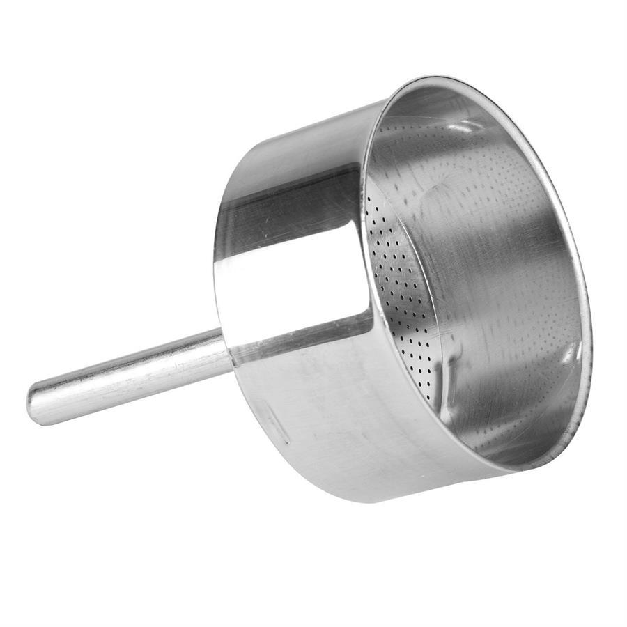 Cross-Border Spot Factory Retail Octagonal Exquisite Aluminum Coffee Pot Accessories Filter Funnel Gasket