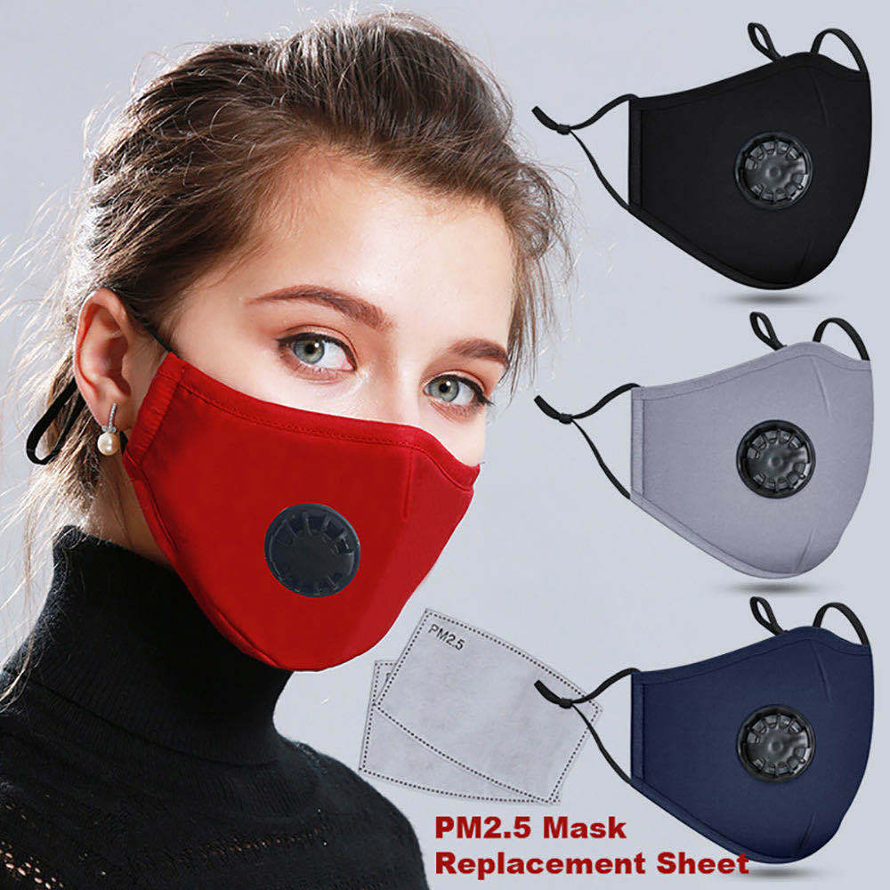 carbon mask threedimensional protection for men and women pure cotton breathing valve Filter mask manufacturers