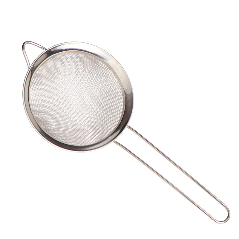 Oil Filter Kitchen Oil Fishing Bird&#039;s Nest Colander Soy Milk Filter Spoon 201 Stainless Steel Escape Net Flour Sieve