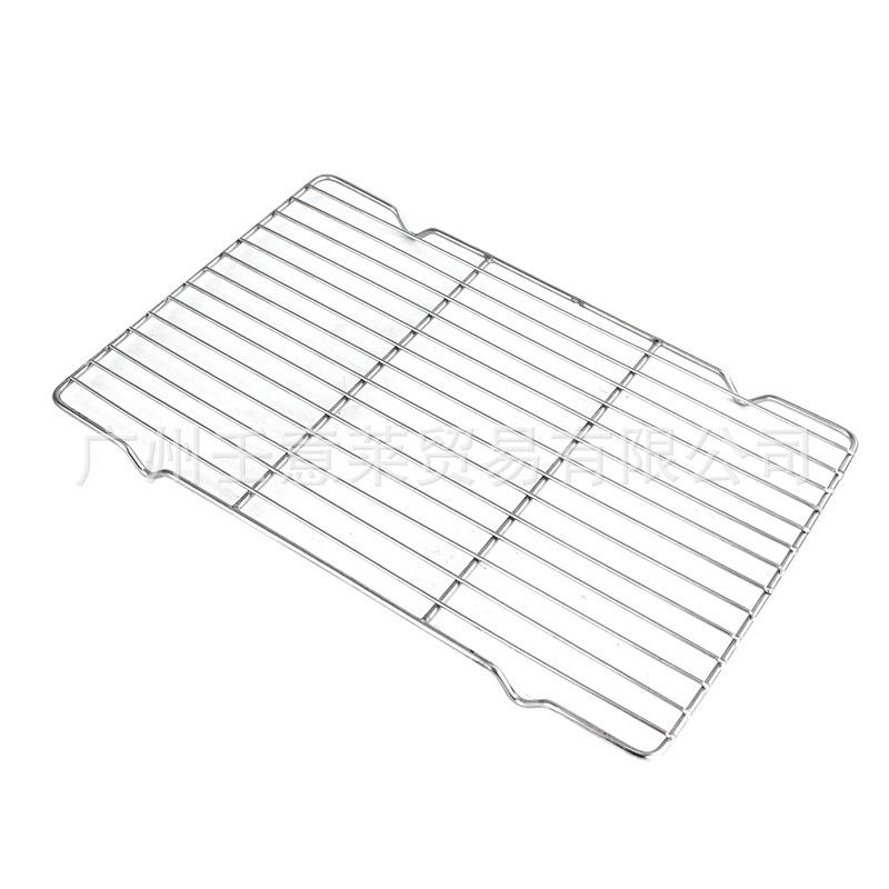 Stainless Steel Draining Rack Small Bread Cooling Rack Oil Filter Net Rack with Feet Barbecue Wire Oil Filter Cake Net