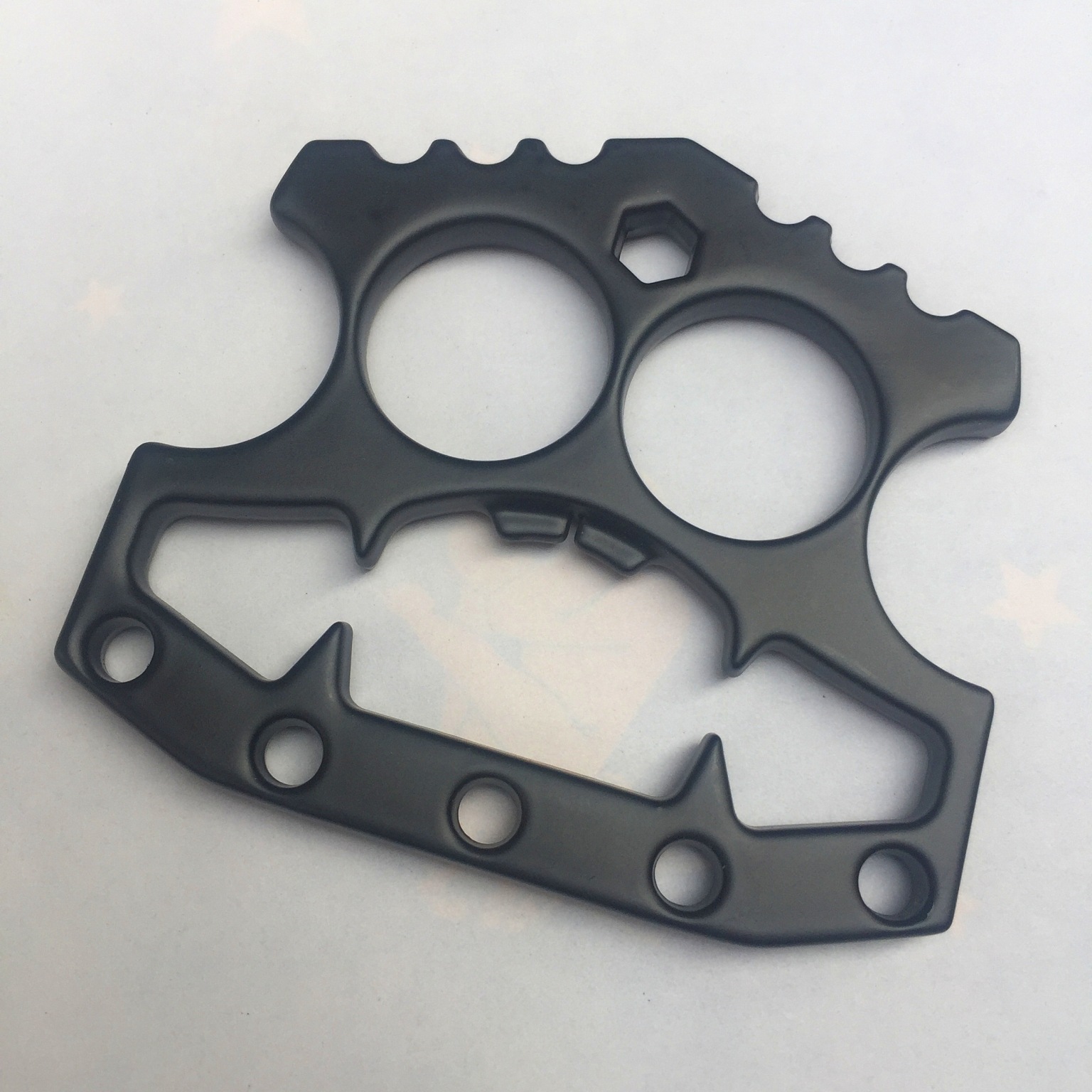 Cute Skull Bottle Opener Window Breaker SelfProtection Finger Lock Key Chain Brass Knuckle Car Emergency Window Breaker