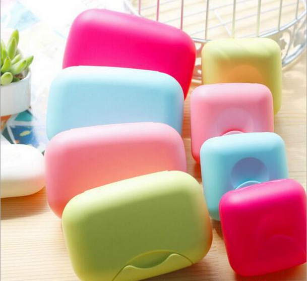 Creative travel soap box cover lock cassette waterproof leak soap soap box handmade soap box