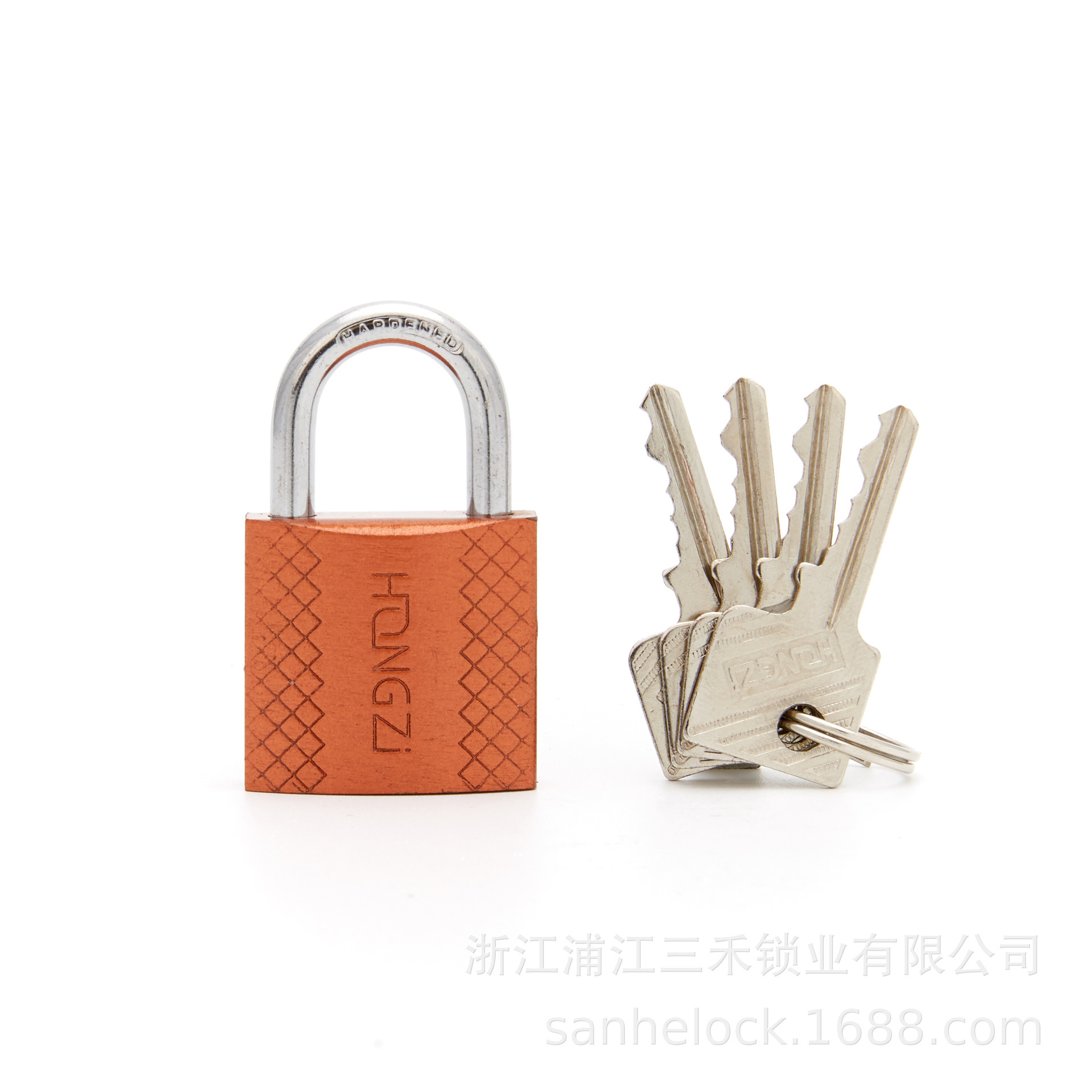 Lock Padlock Iron Padlock Bronze Red Pikestaff Lock Household Cabinet Padlock Dormitory Iron Padlock Open Su