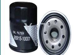 Toyota motor oil filter 90915-10001.