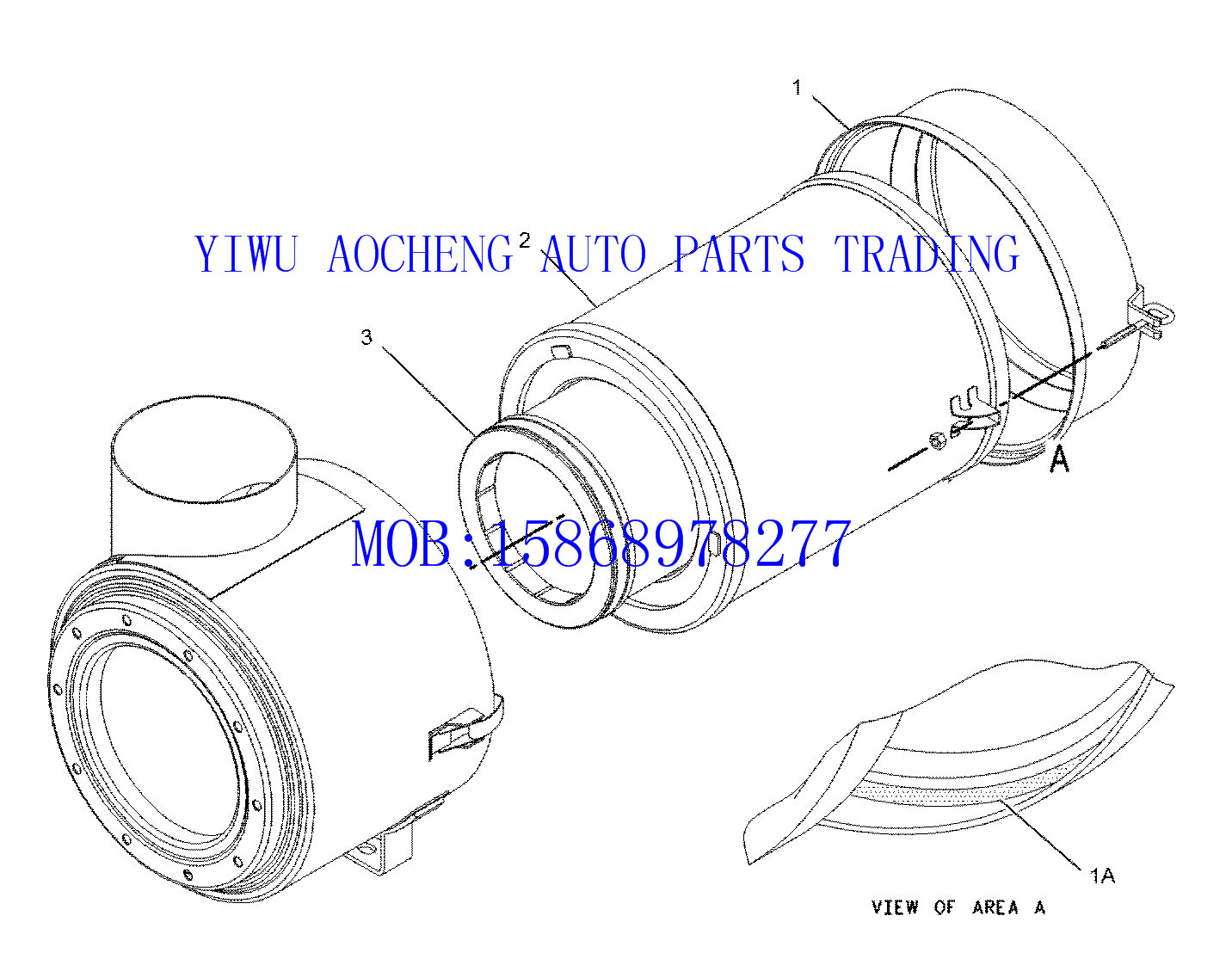 Direct selling CAT 6I2507 oil filter