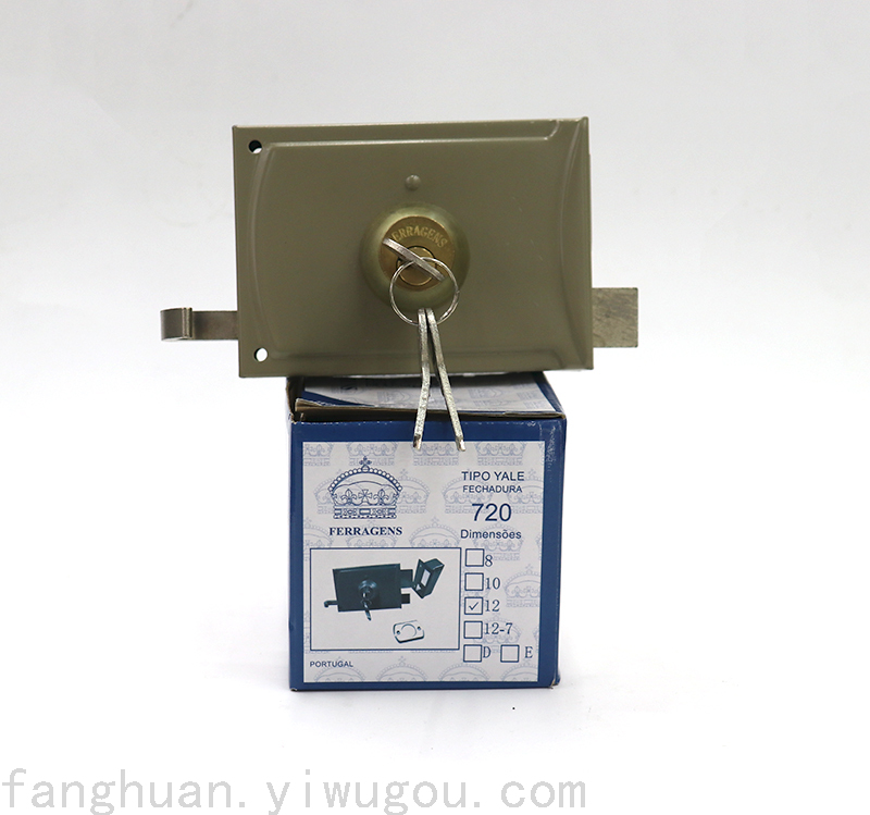 Factory Direct Sales Door Lock High Quality Copper Core Door Lock Home Outer Door Inner Door Lock