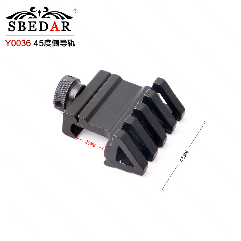 The guide rail 45 switching dovetail sight seat bracket
