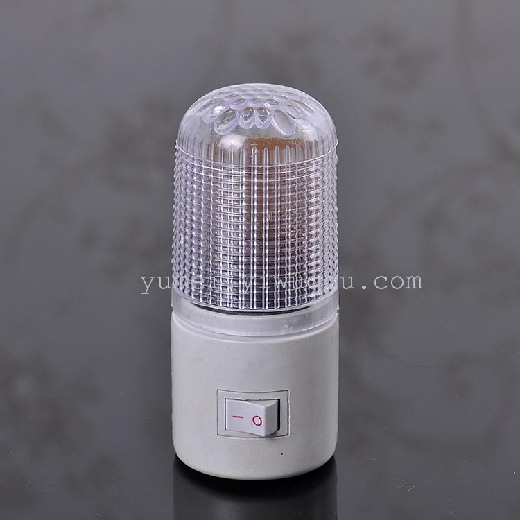 Factory direct sale LED energy-saving lamp night light bedside lamp with switch creative premium outlet plug