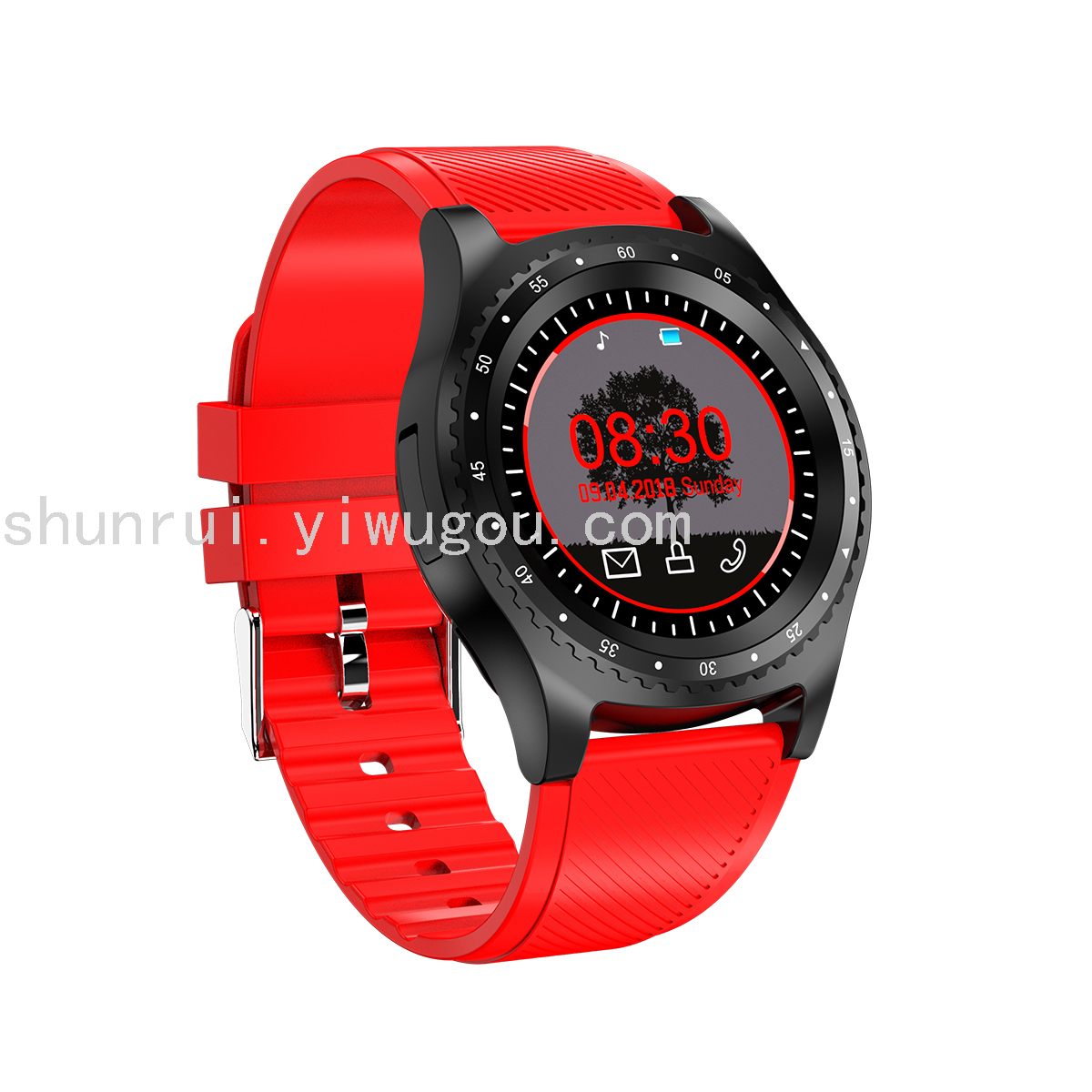 L9 round Screen Multi-Sport Mode Switch Two-Way Call Information Push Photo Smart Watch