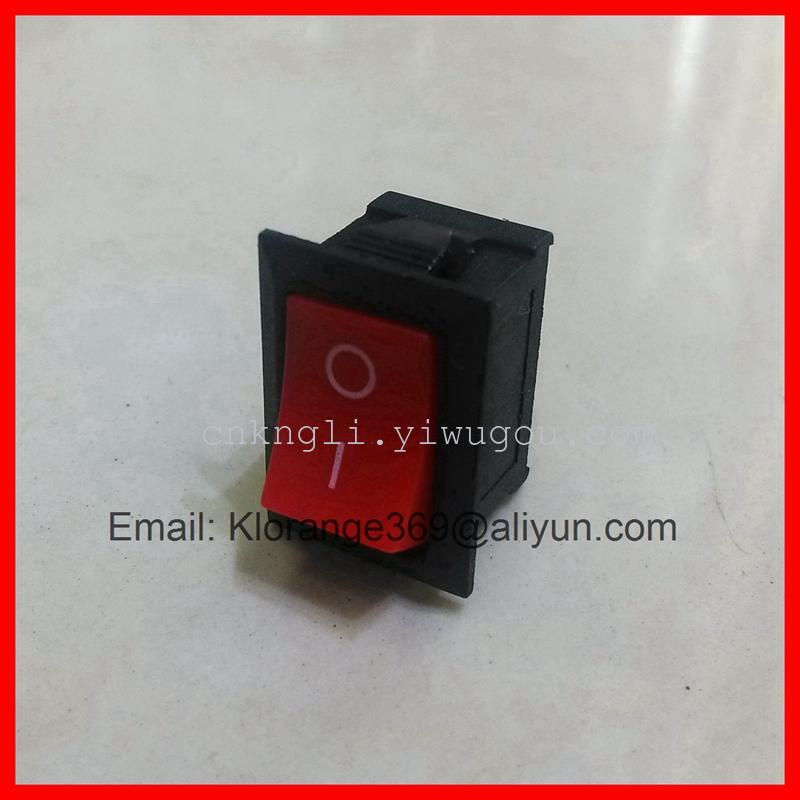 The rocker switch rocker switch with lamp small power switch