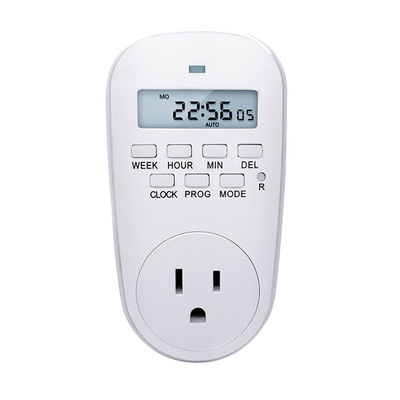 Intelligent electronic timer switch socket time controller American timing
