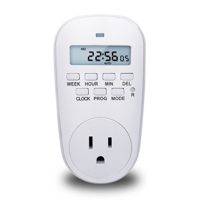 Intelligent electronic timer switch socket time controller American timing