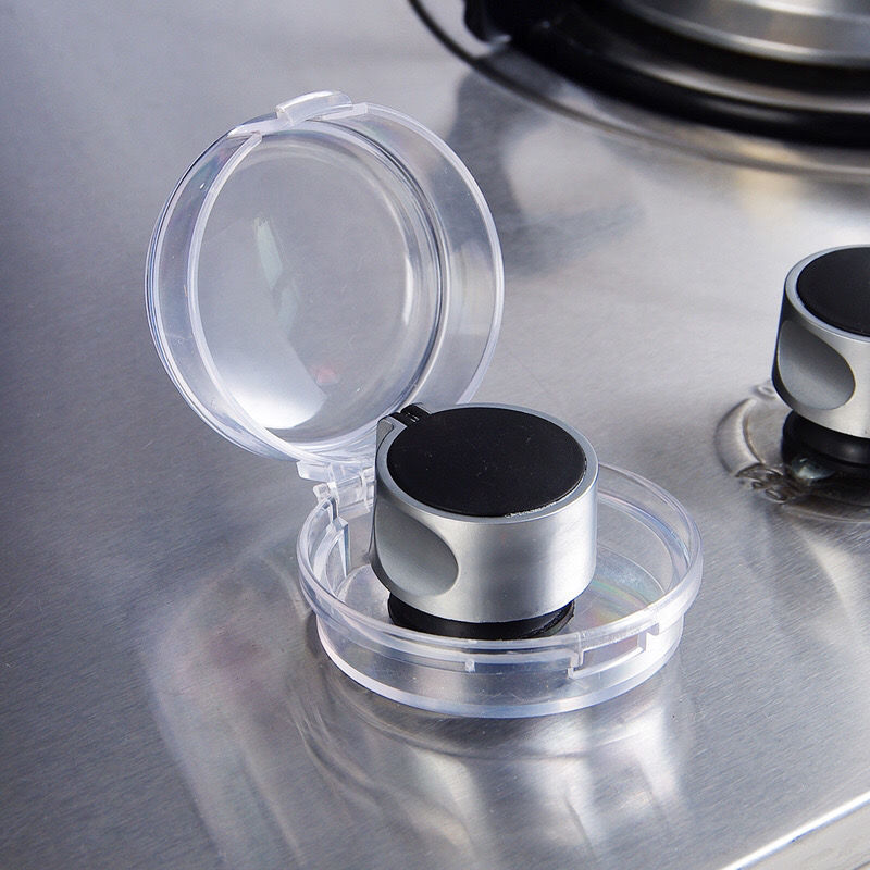 Creative Kitchen Children&#039;s Gas Stove Switch Translucent Protective Cover Gas Stove Knob Protective Cover
