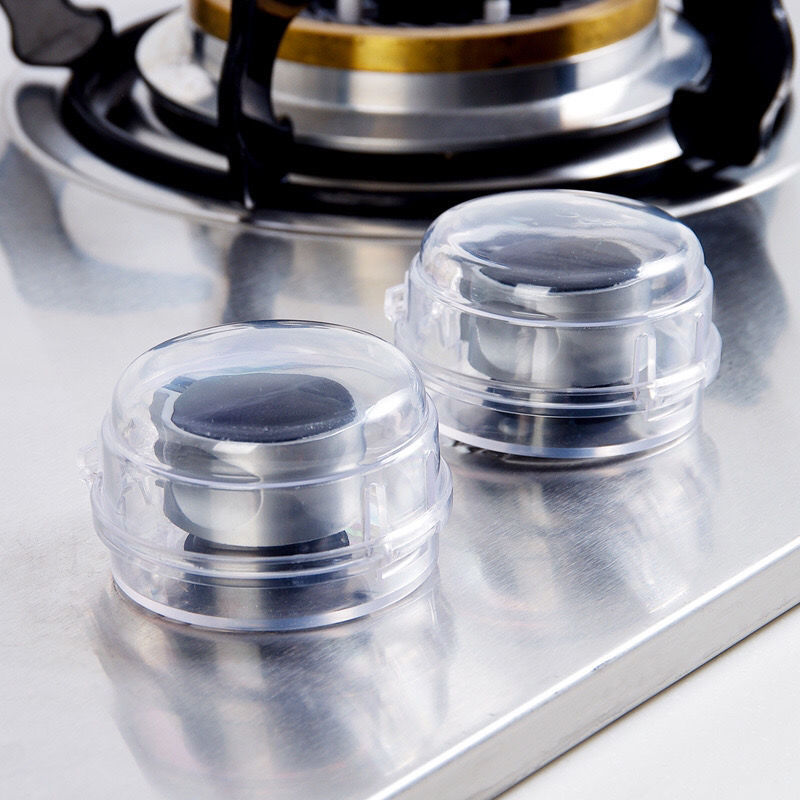 Creative Kitchen Children&#039;s Gas Stove Switch Translucent Protective Cover Gas Stove Knob Protective Cover