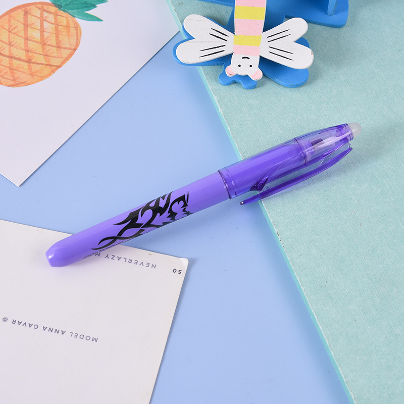 Hand Account Color Erasable Fluorescent Pen Multi-Color Friction Fluorescent Temperature Control Pen Foreign Trade Color Erasable Ignition Vanishing Pen