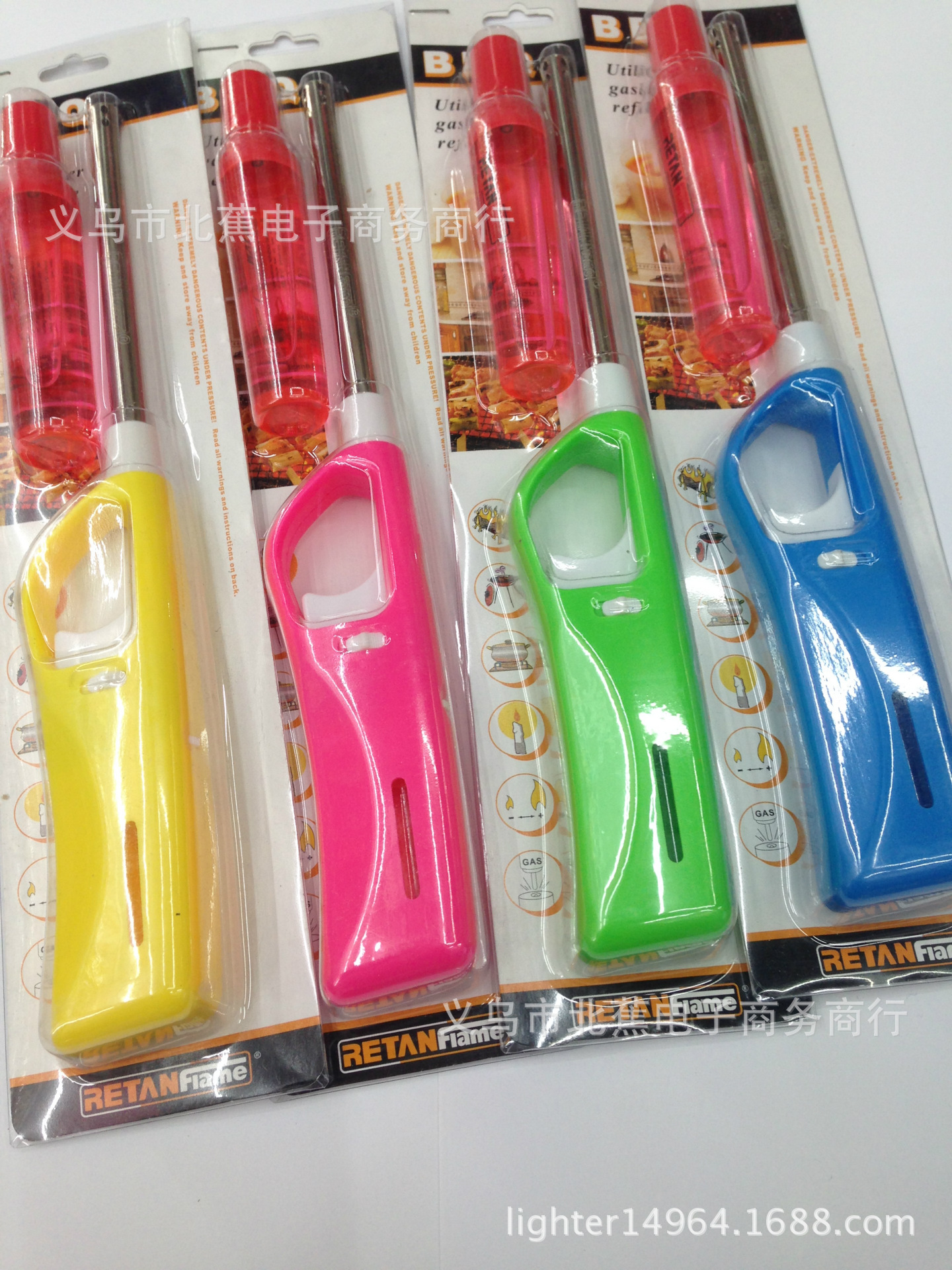 Kitchen with Gas Cylinder Open Flame Burning Torch 12042q Type Kitchen High Quality Gas Range Igniter Lighter Stick