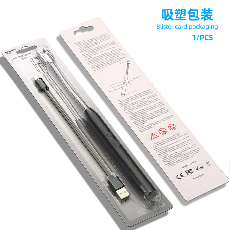 Jl867 Lengthened Gas Stove Rechargeable Igniter Kitchen Burning Torch Igniter