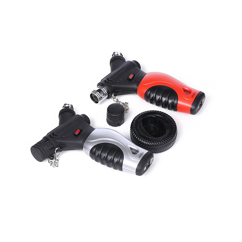 Cross-border export kitchen western-style food baking outdoor barbecue portable igniter high temperature direct injection inflatable gun wholesale