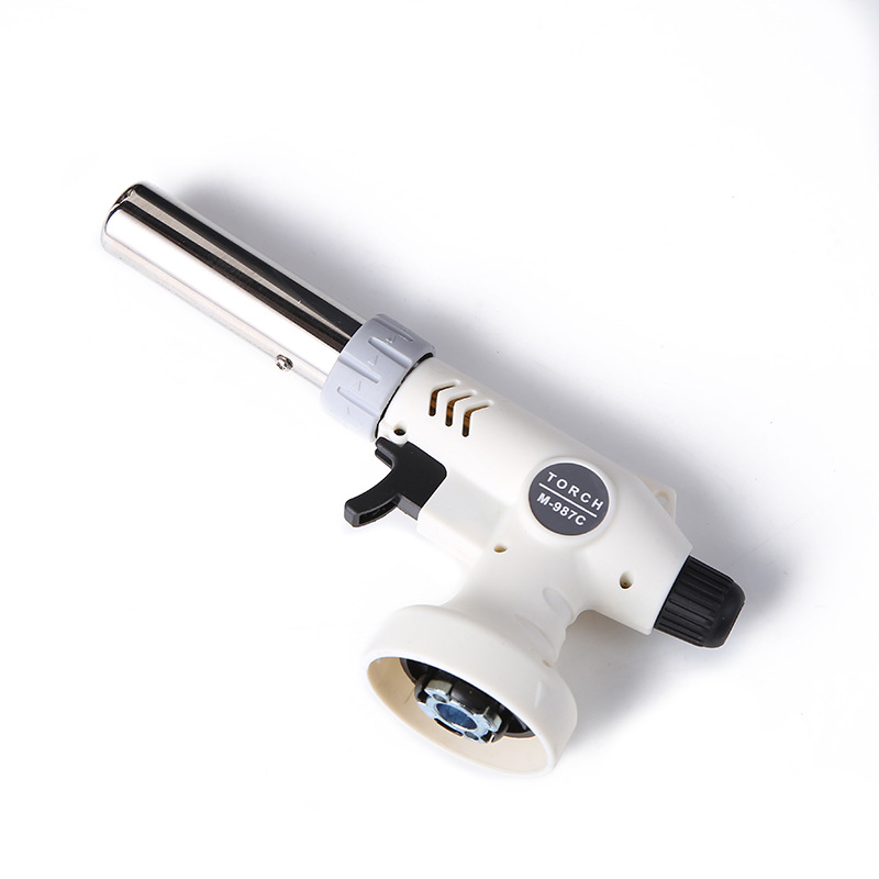 Manufacturer direct-sale igniter outdoor barbecue picnic lighter butane singed pork hair high temperature flamethrower