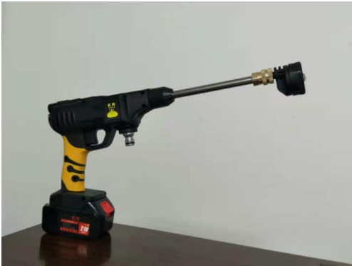 Portable Adjustable Lithium Battery High Pressure Cleaning Water Gun Electric Car Washing Device Car Wash Hose