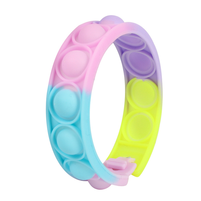 New Mouse Killer Pioneer Bracelet Bubble Bracelet Puzzle Pressure Relief Decompression Finger Music Silicone Bracelet Toy