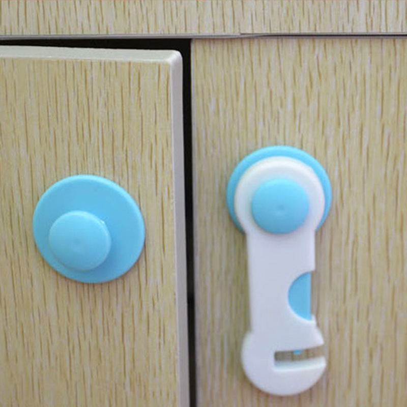 Dudu Bear Children&#039;s Safety Multifunctional Baby Safety Lock Anti-Clamp Hand Chest of Drawer Door Split Children&#039;s Safety Lock