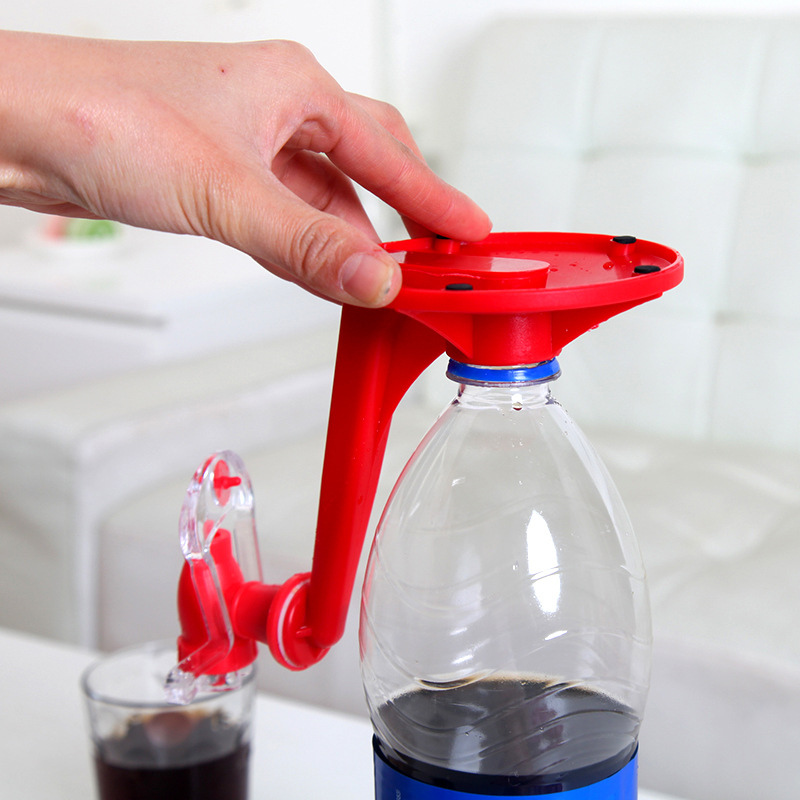Pressure Coke Bottle Inverted Water Fountain Carbonated Beverage Inverted Device Household Drinking Machine Cola Machine