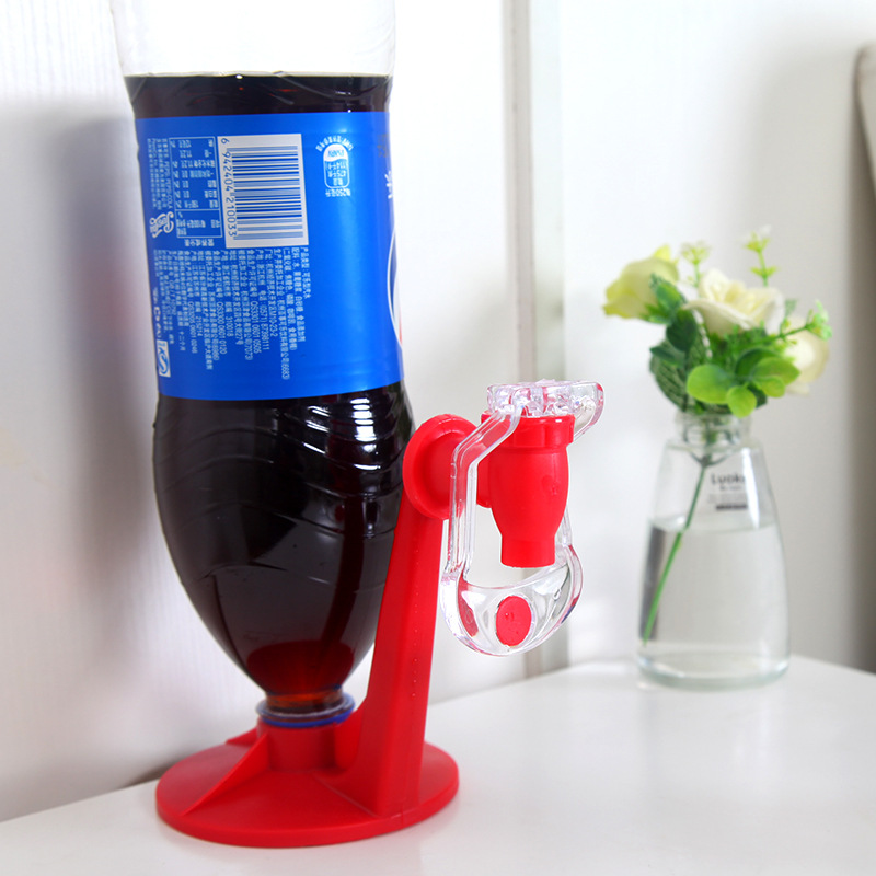 Pressure Coke Bottle Inverted Water Fountain Carbonated Beverage Inverted Device Household Drinking Machine Cola Machine