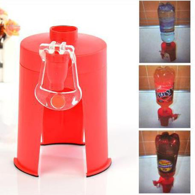 Pressure Coke Bottle Inverted Water Fountain Carbonated Beverage Inverted Device Household Drinking Machine Cola Machine