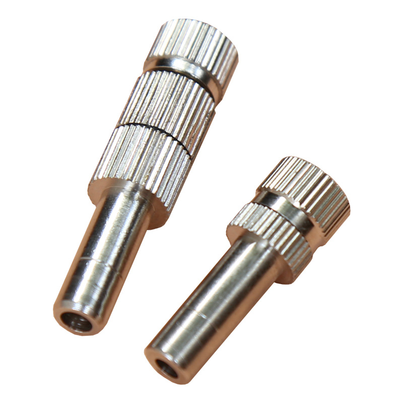 6mm8mm Quick Plug Type Fine Atomization Faucet Nozzle Micro Mist Gardening Cooling Dust Removal Disinfection Low Pressure Atomization Burner Cap