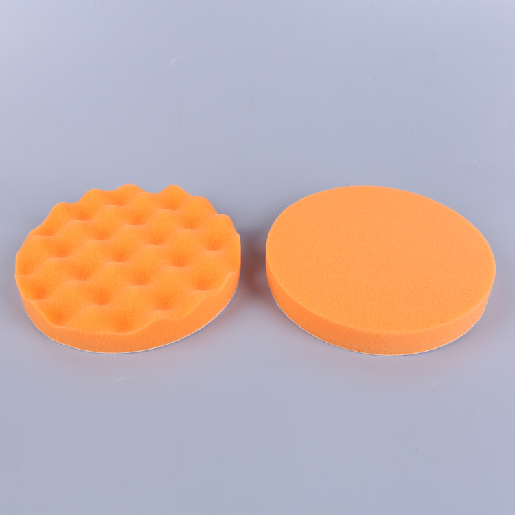 Car Beauty Sponge Polishing Wheel Self-Adhesive Sponge Wheel 2-7 Inch Sealing Glaze Sponge Polishing Disk Waxing Sponge