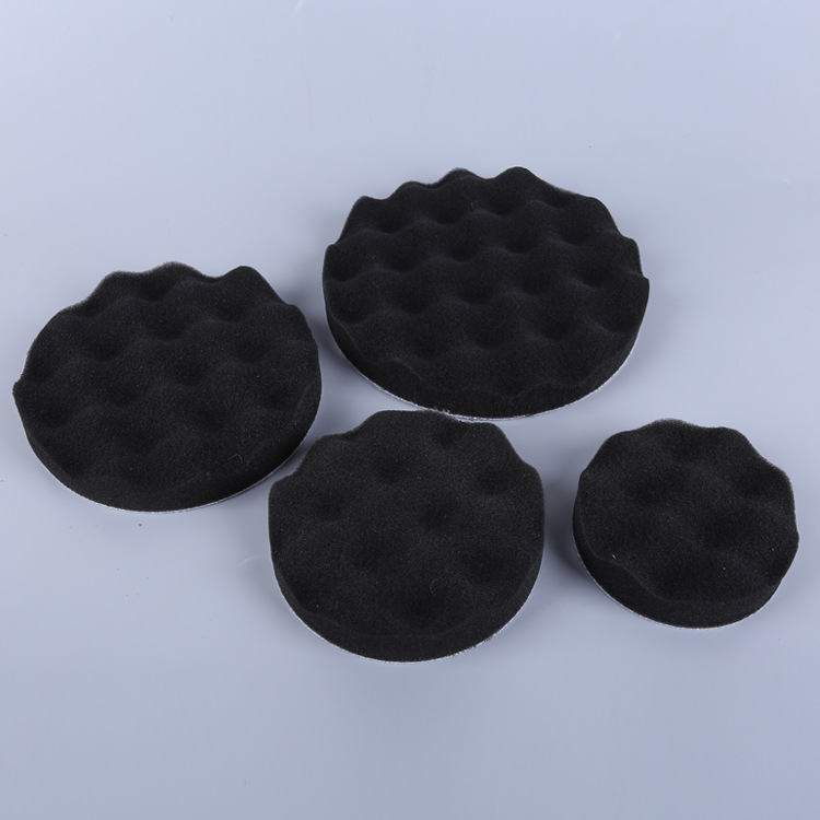 Car Beauty Sponge Polishing Wheel Self-Adhesive Sponge Wheel 2-7 Inch Sealing Glaze Sponge Polishing Disk Waxing Sponge