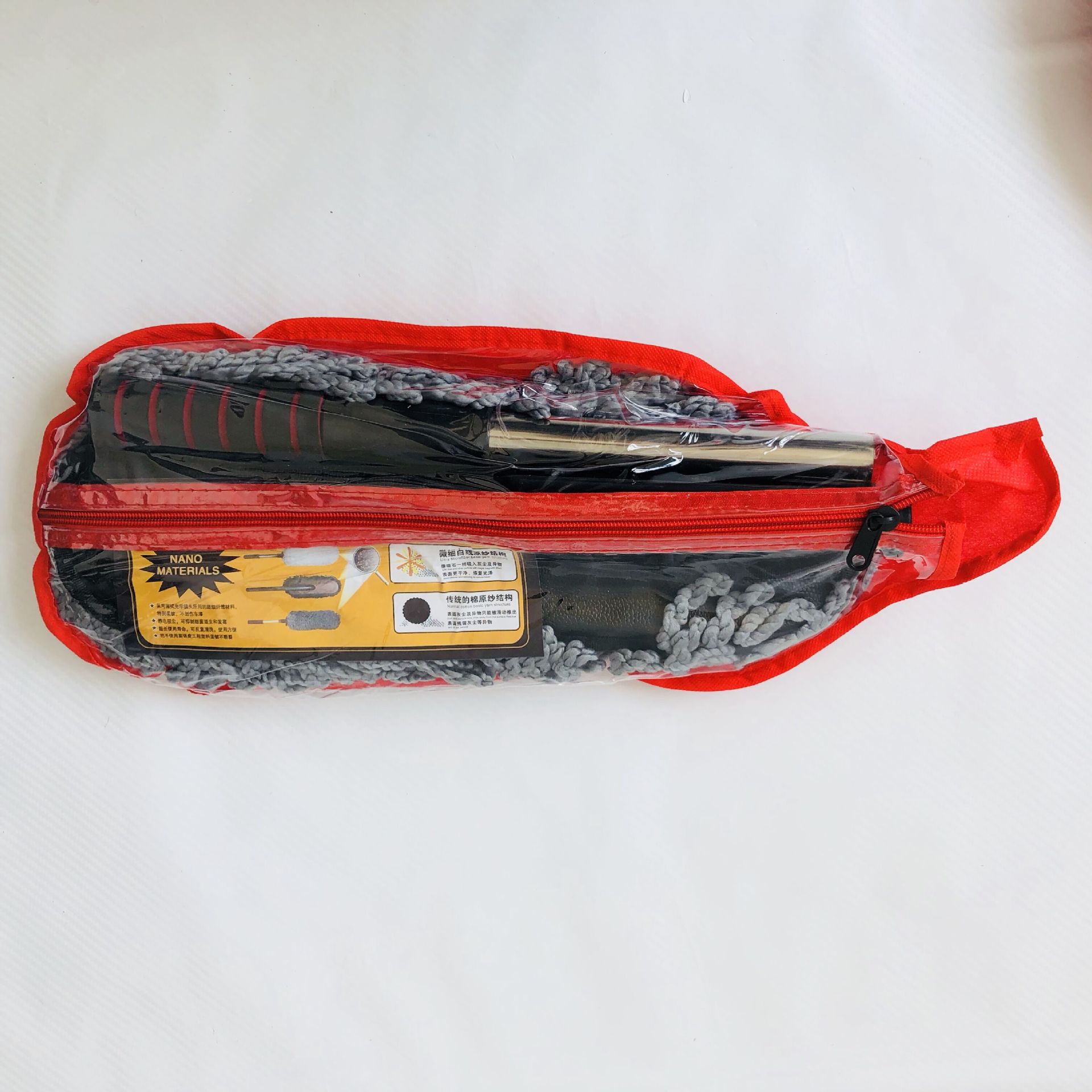 Special car wax towing car mop duster wax telescopic water long handle duster car brush